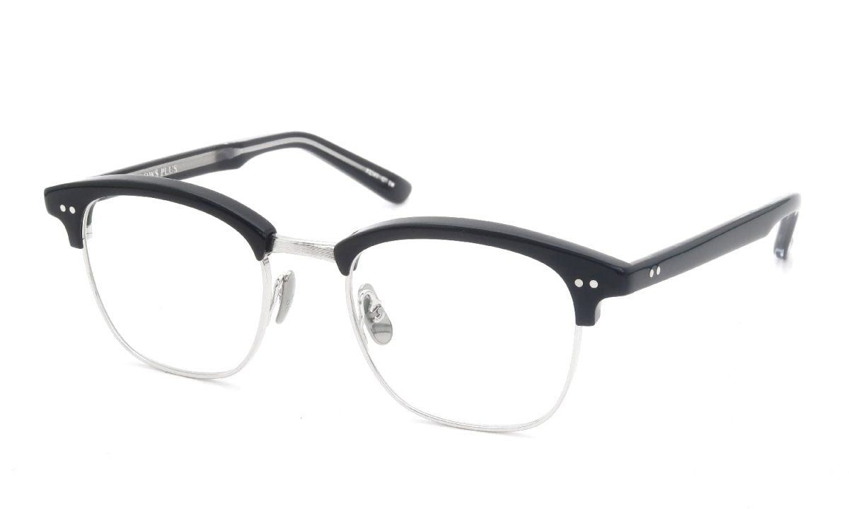 YELLOWS PLUS KENT EYEGLASS FRAME Black/Silver