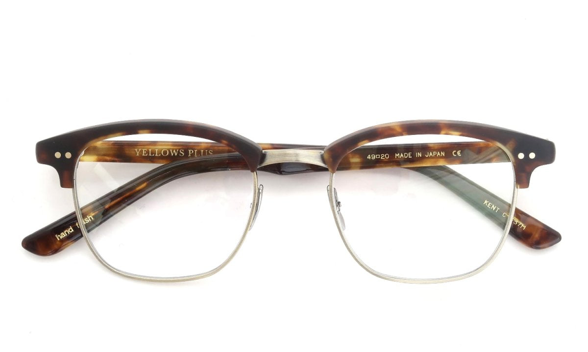 YELLOWS PLUS KENT EYEGLASS FRAME Matt Asian Havana/Gold