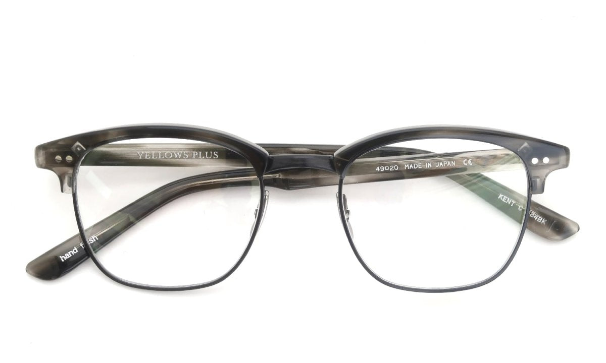 YELLOWS PLUS KENT EYEGLASS FRAME Gray Turtle/Black