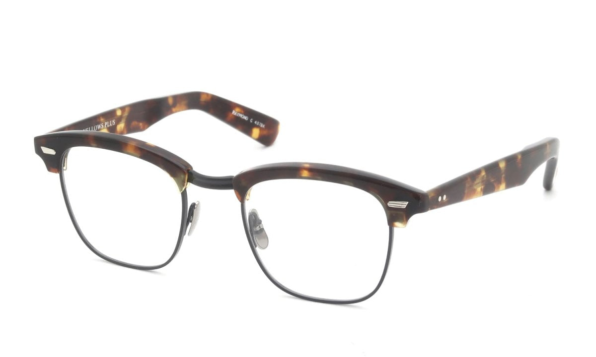 YELLOWS PLUS RAYMOND EYEGLASS FRAME Asian Havana/Black