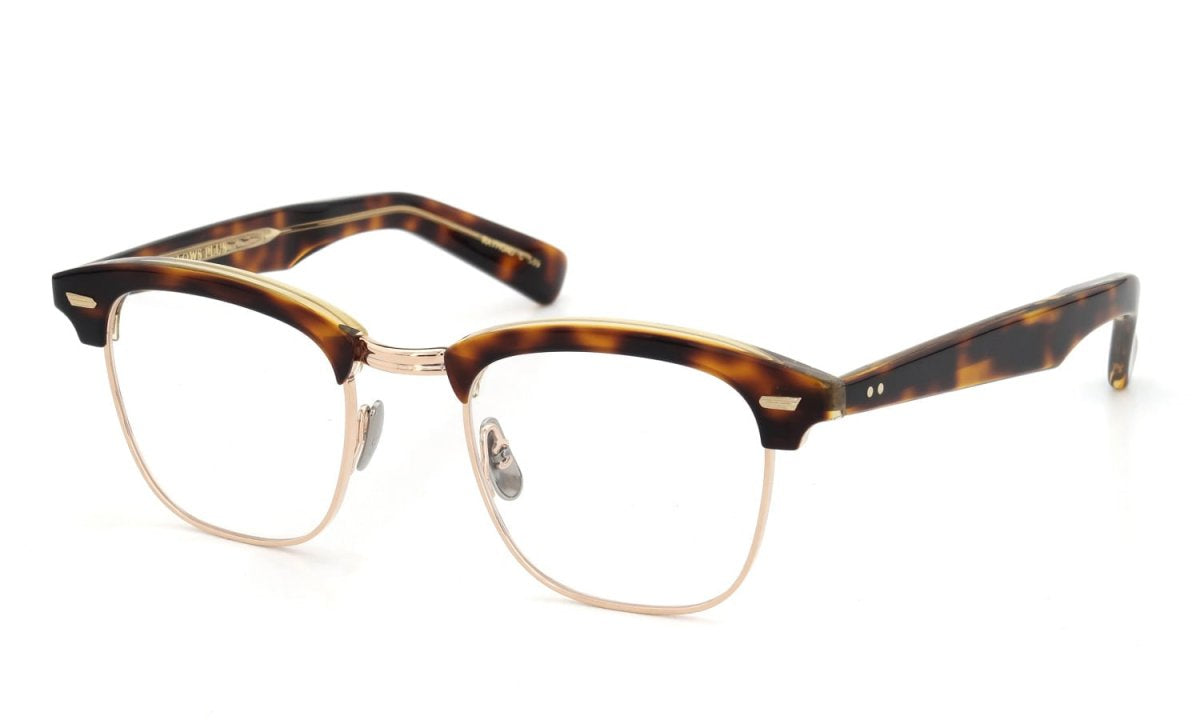 YELLOWS PLUS RAYMOND EYEGLASS FRAME Layered Turtle/Deep Gold