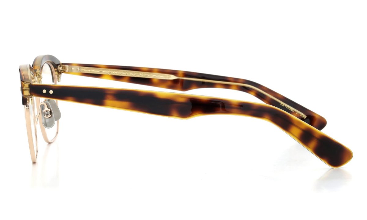 YELLOWS PLUS RAYMOND EYEGLASS FRAME Layered Turtle/Deep Gold