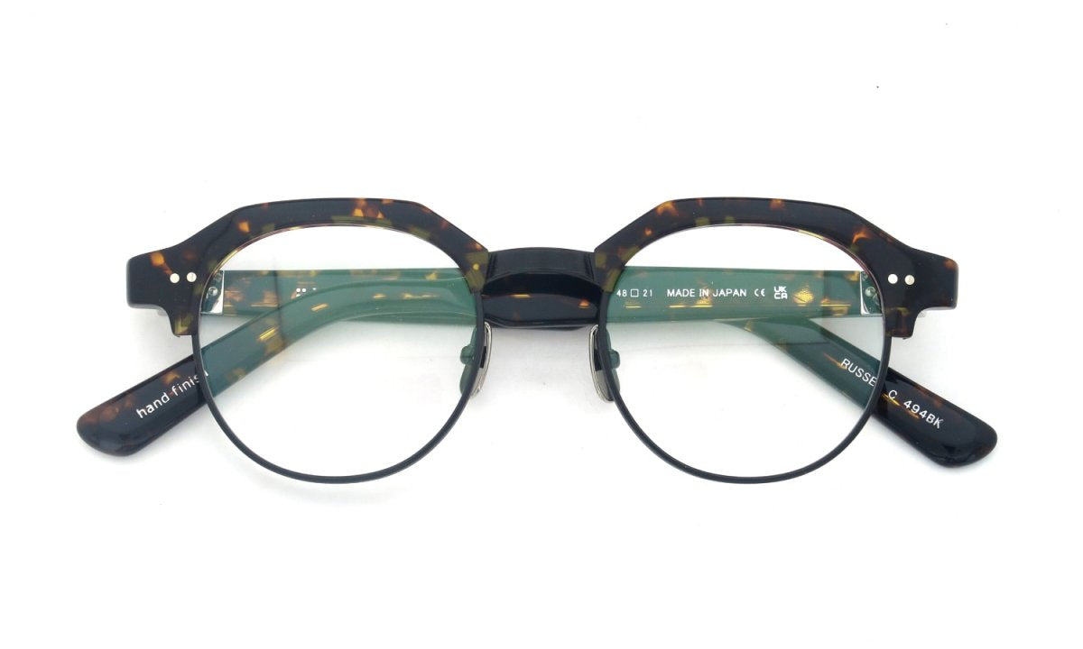 YELLOWS PLUS RUSSEL EYEWEAR Fine Turtle/Black