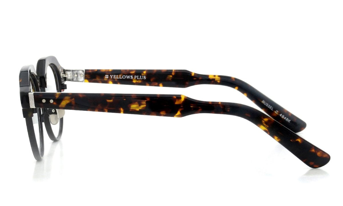 YELLOWS PLUS RUSSEL EYEWEAR Fine Turtle/Black