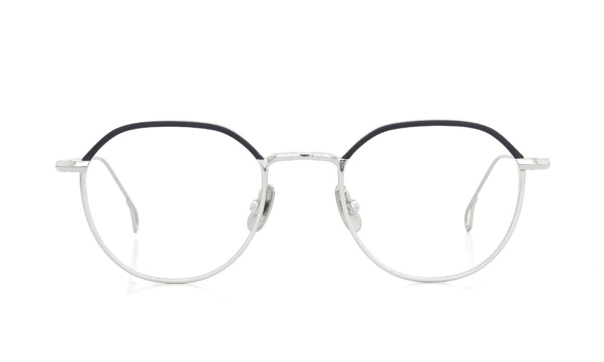 YELLOWS PLUS RIX EYEGLASS FRAME Silver/ Black