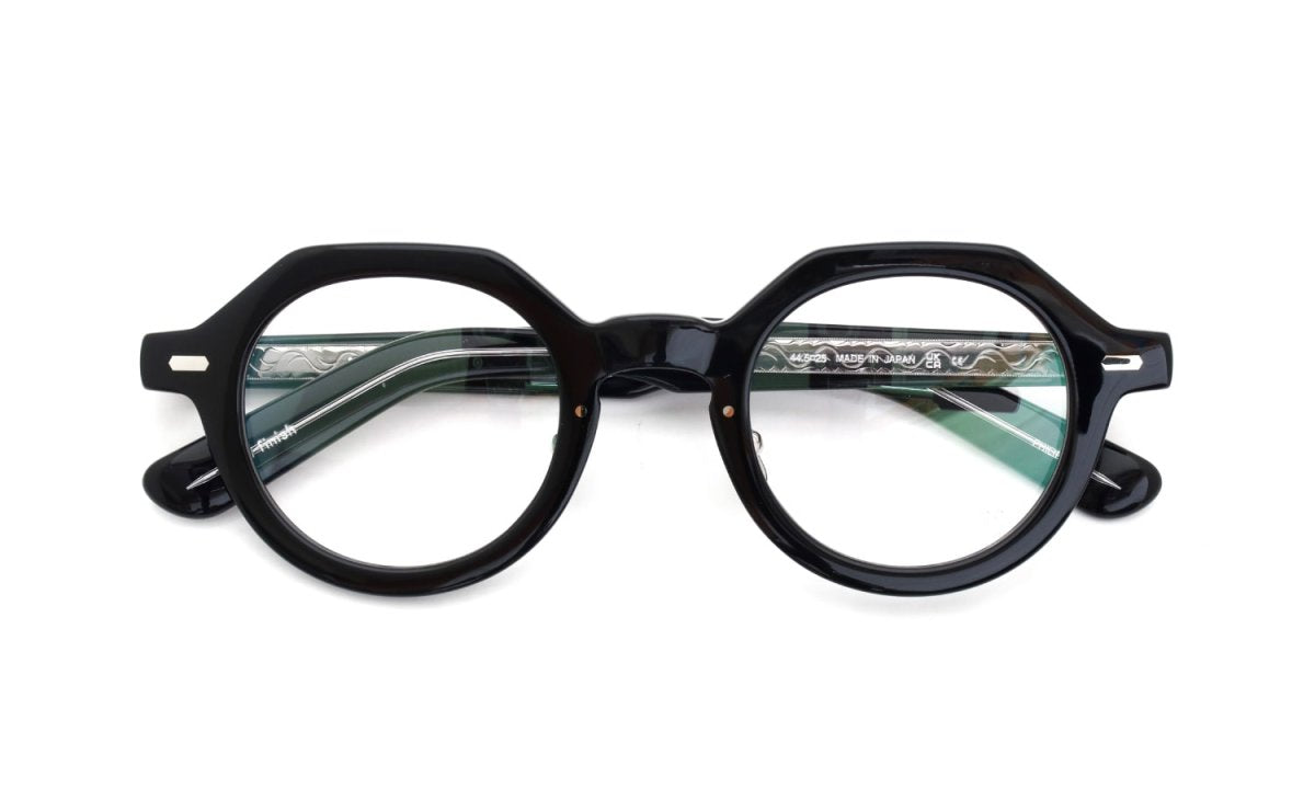 YELLOWS PLUS PHILIP EYEGLASS FRAME Black / Silver