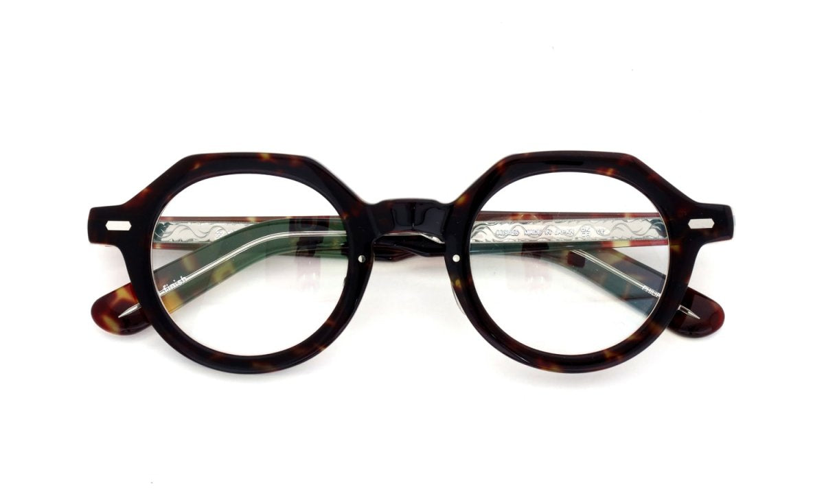 YELLOWS PLUS PHILIP EYEGLASS FRAME Layered Demi / Silver