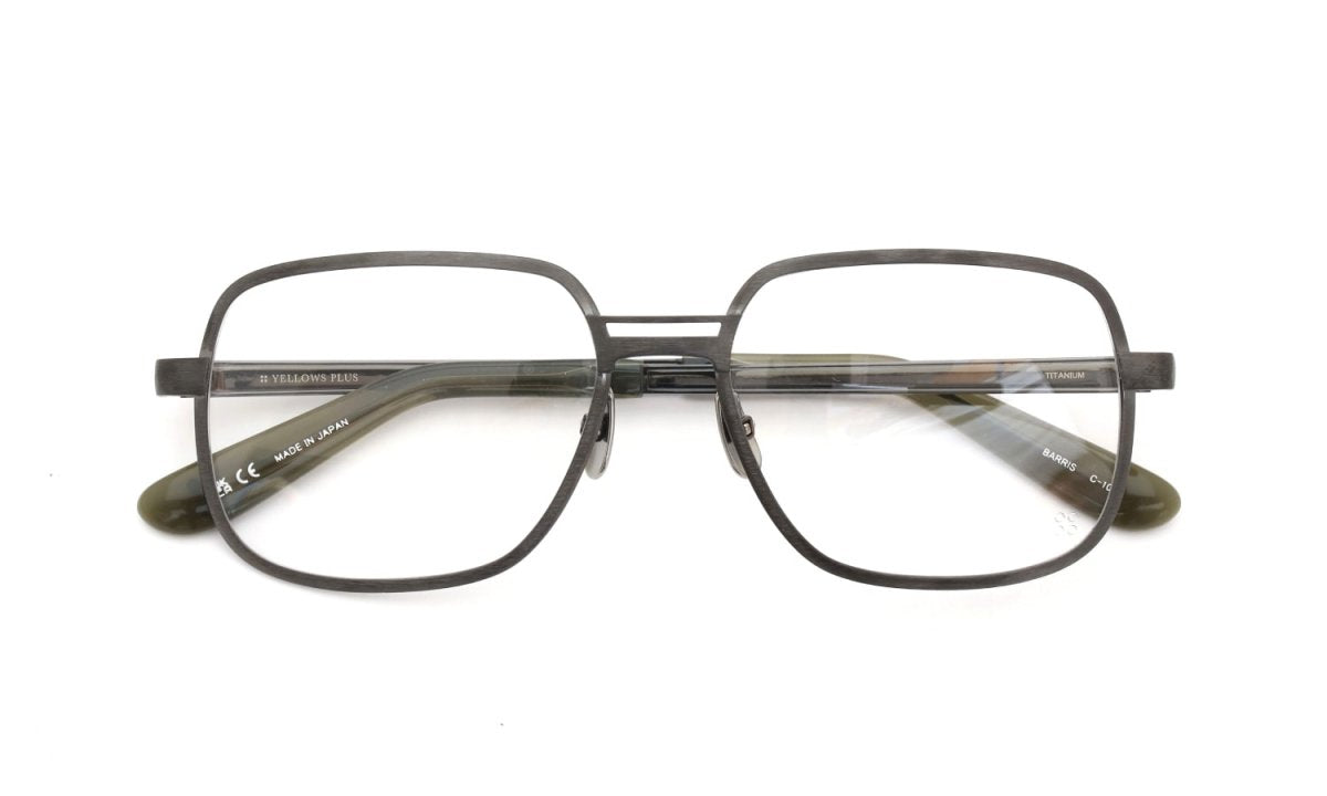 YELLOWS PLUS BARRIS EYEGLASS FRAME Gunmetal Grey