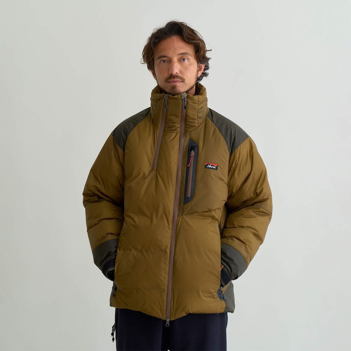 NANGA AURORA TEX LIGHT STAND COLLAR DOWN JACKET MIKAMI