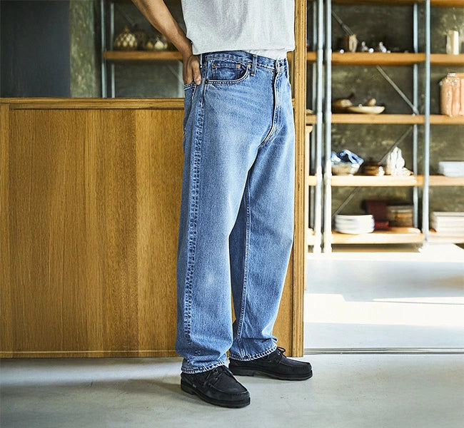 orSlow 101 DAD’S FIT DENIM PANTS Denim Used