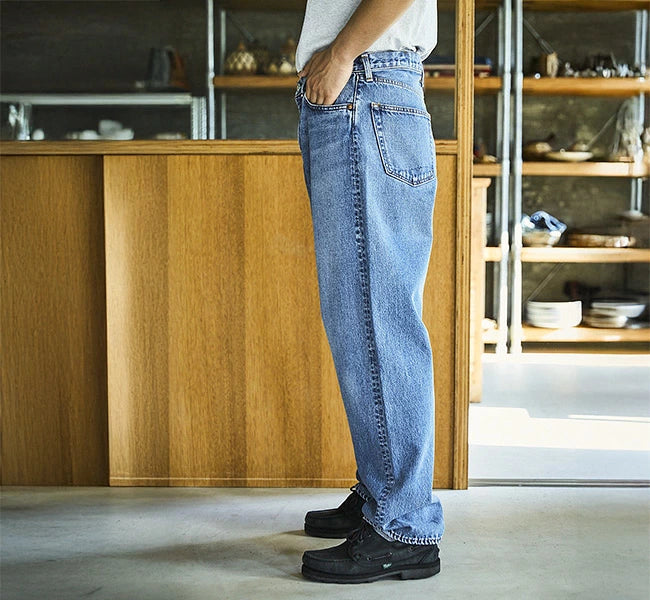 orSlow 101 DAD’S FIT DENIM PANTS Denim Used