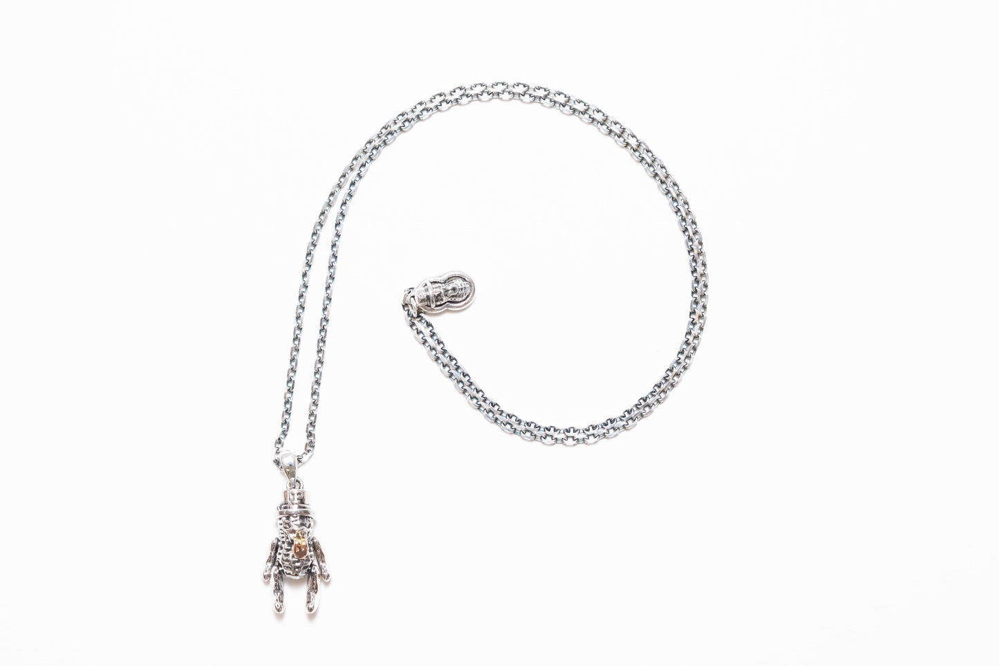 Peanuts&Co TEDDY BEROPEANUTS (silver×K10) + silver chain