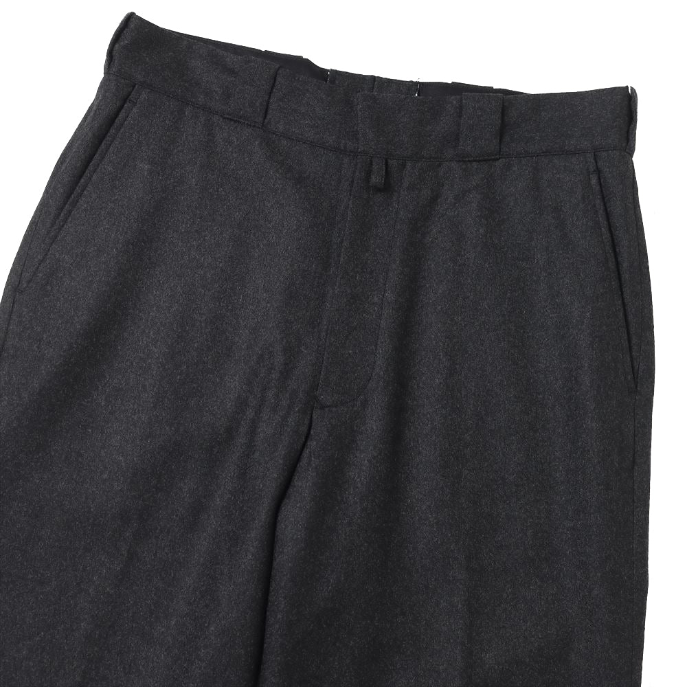 パンツ COMOLI WOOL FLANNEL PANTS COMOLI Wool Flannel Pants – unexpected store