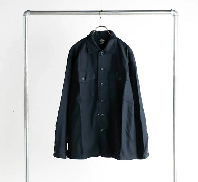 orSlow U.S ARMY FATIGUE SHIRT BLACK