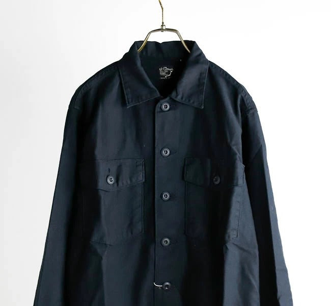 orSlow U.S ARMY FATIGUE SHIRT BLACK