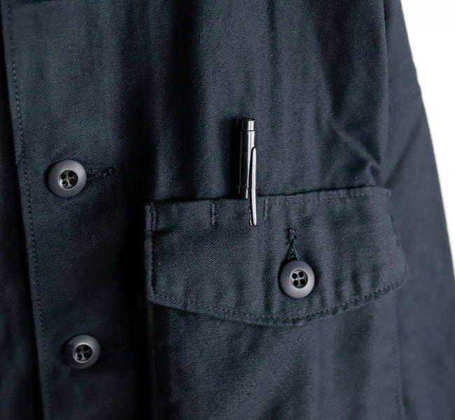 orSlow U.S ARMY FATIGUE SHIRT BLACK