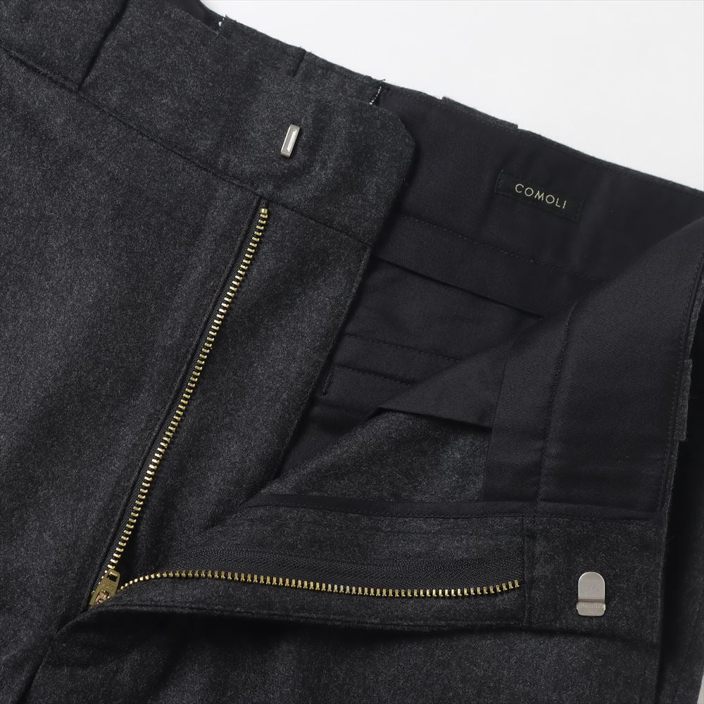 COMOLI Wool Flannel Pants