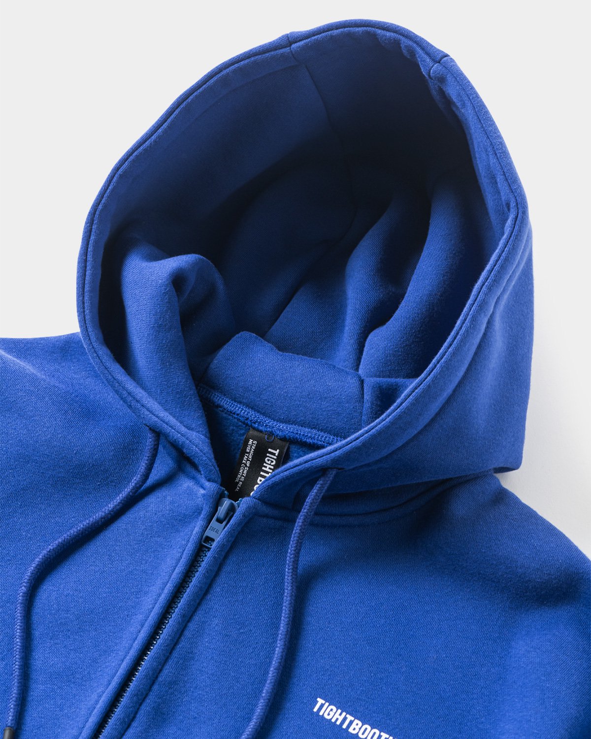 TIGHTBOOTH LOGO ZIP HOODED SWEAT SHIRT