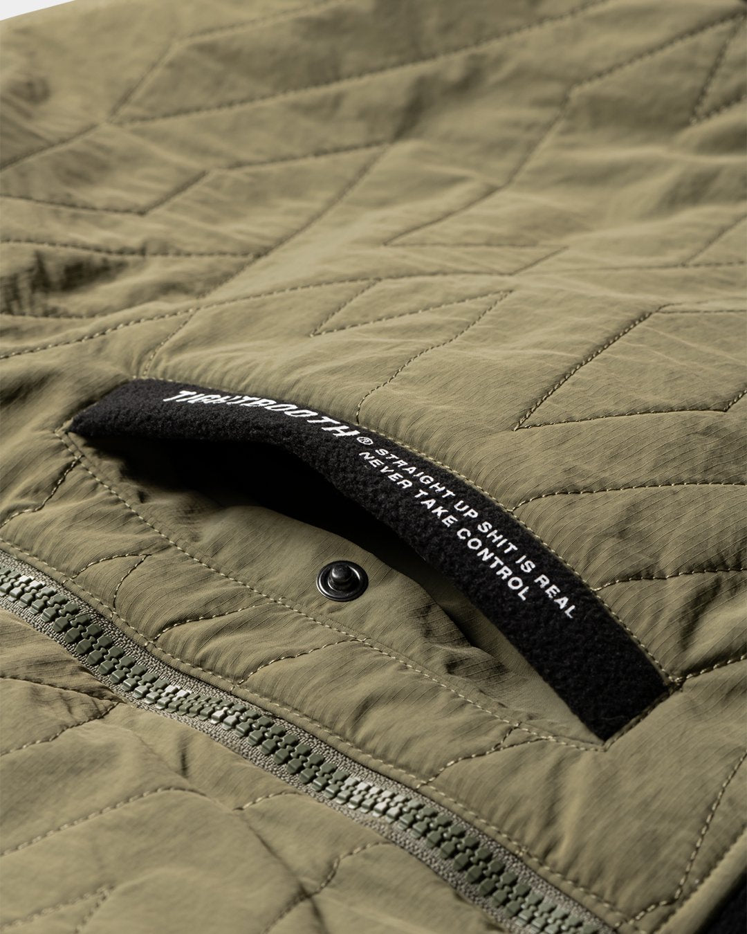 TIGHTBOOTH T QUILT FLEECE JACKET