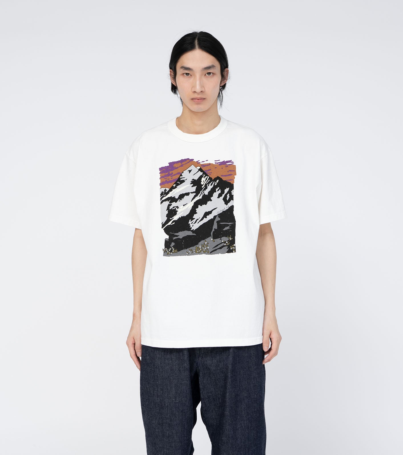 THE NORTH FACE Purple Label x NOMA t.d. 7oz Mountain Graphic Tee –  unexpected store