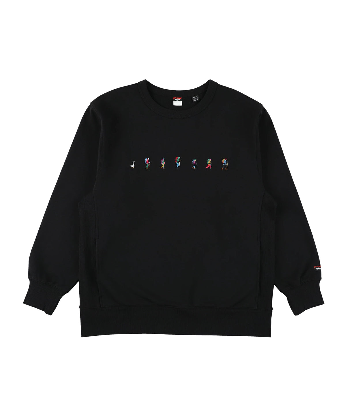 NANGA ECOHYBRID TRAVERSE EMB SWEAT