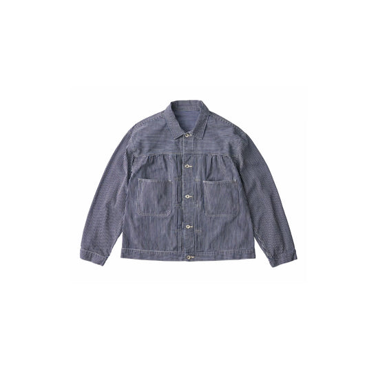 Porter Classic STEINBECK HICKORY STRIPE JACKET