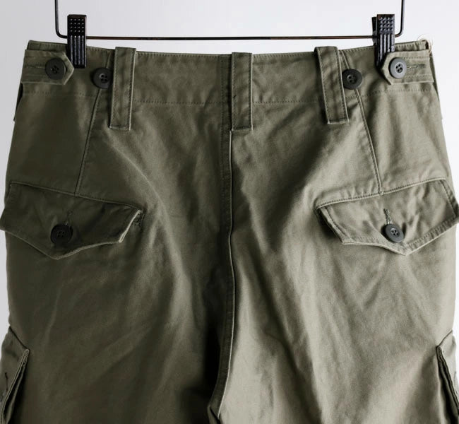 orSlow WIDE FIT CARGO PANTS ARMY GREEN