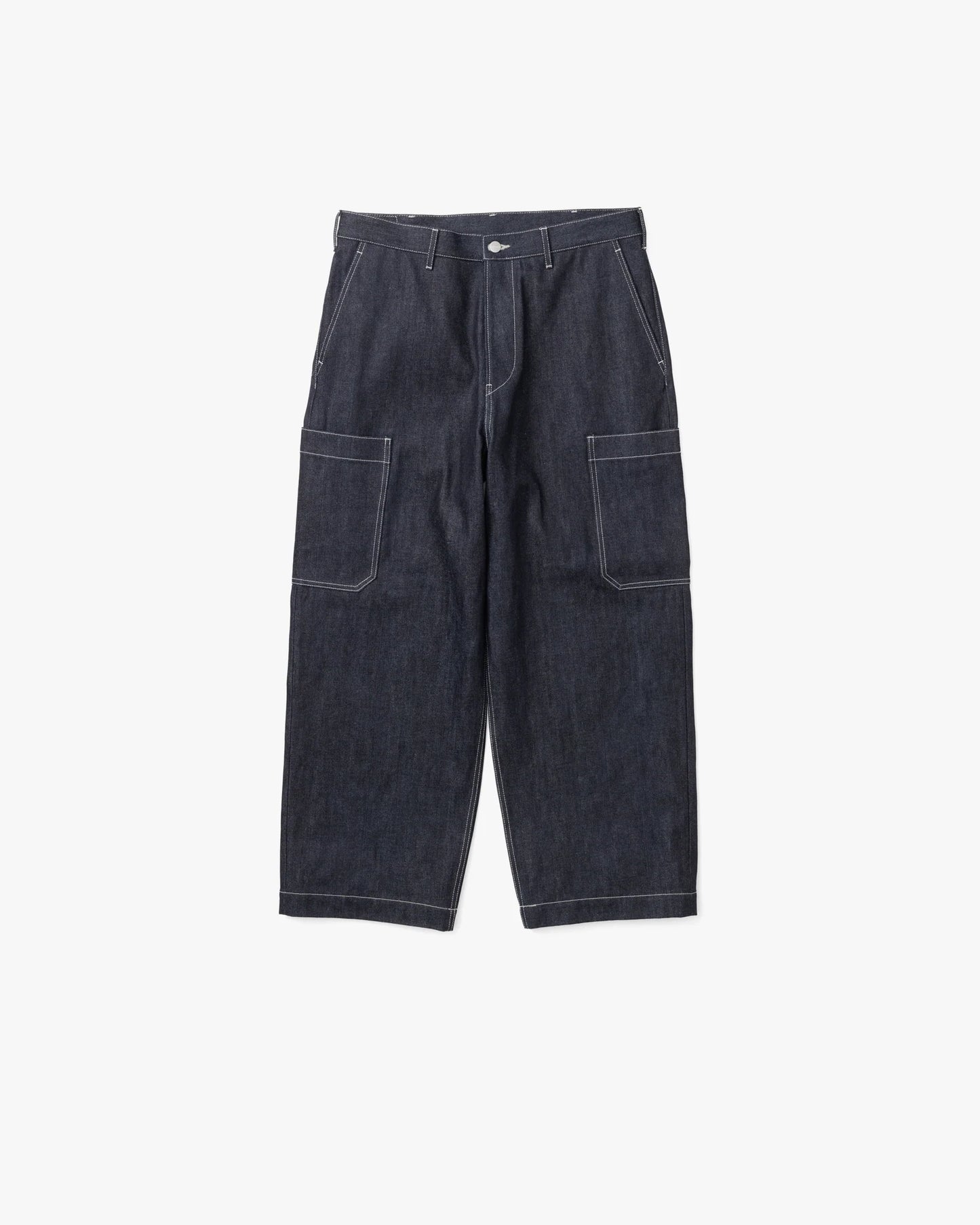 Graphpaper Selvage Denim Cargo Pants - RIGID