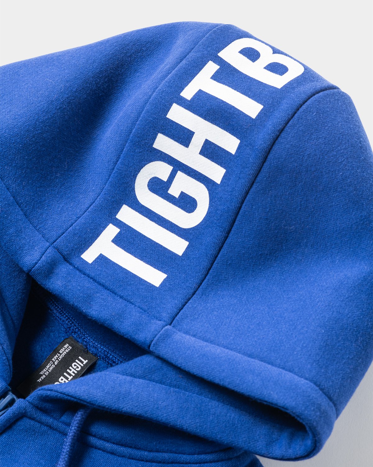 TIGHTBOOTH LOGO ZIP HOODED SWEAT SHIRT