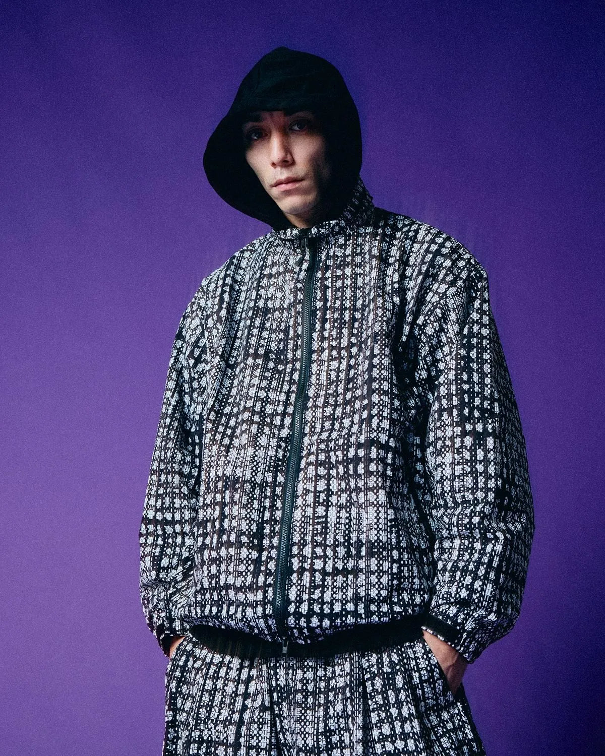 TIGHTBOOTH BLEEDING LOGO JACKET