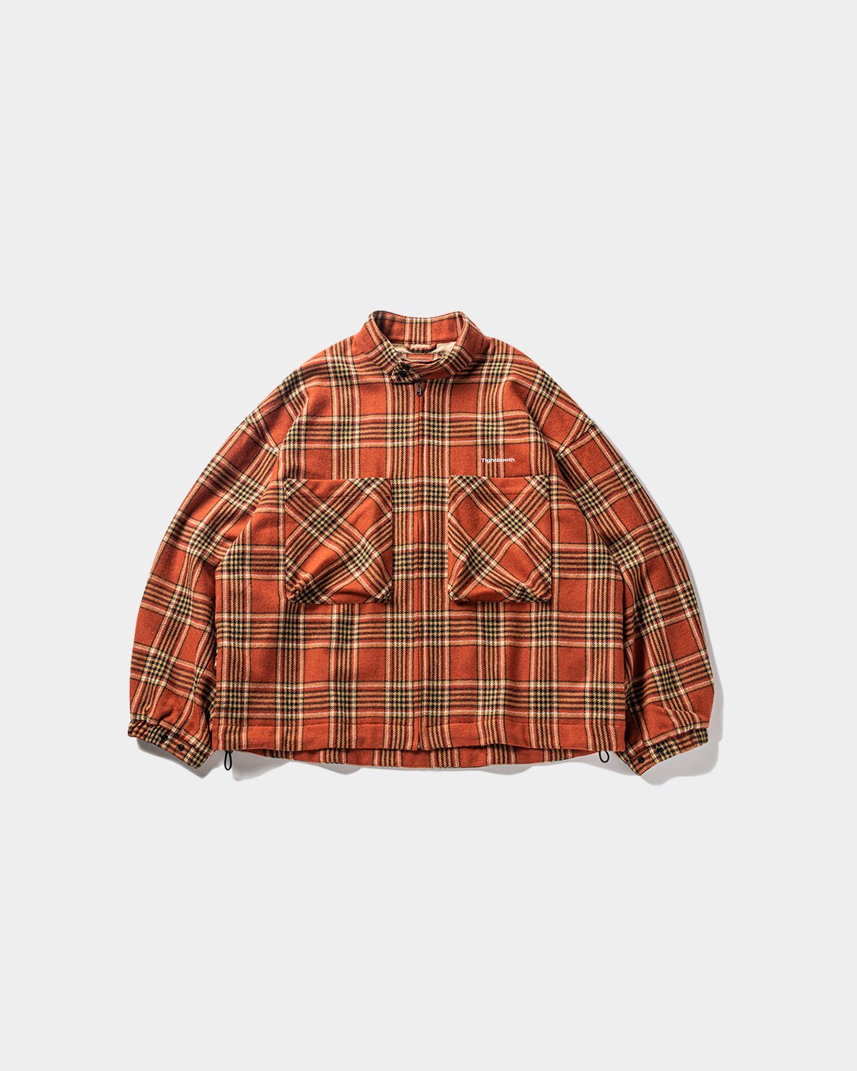 TIGHTBOOTH PLAID FLANNEL SWING TOP