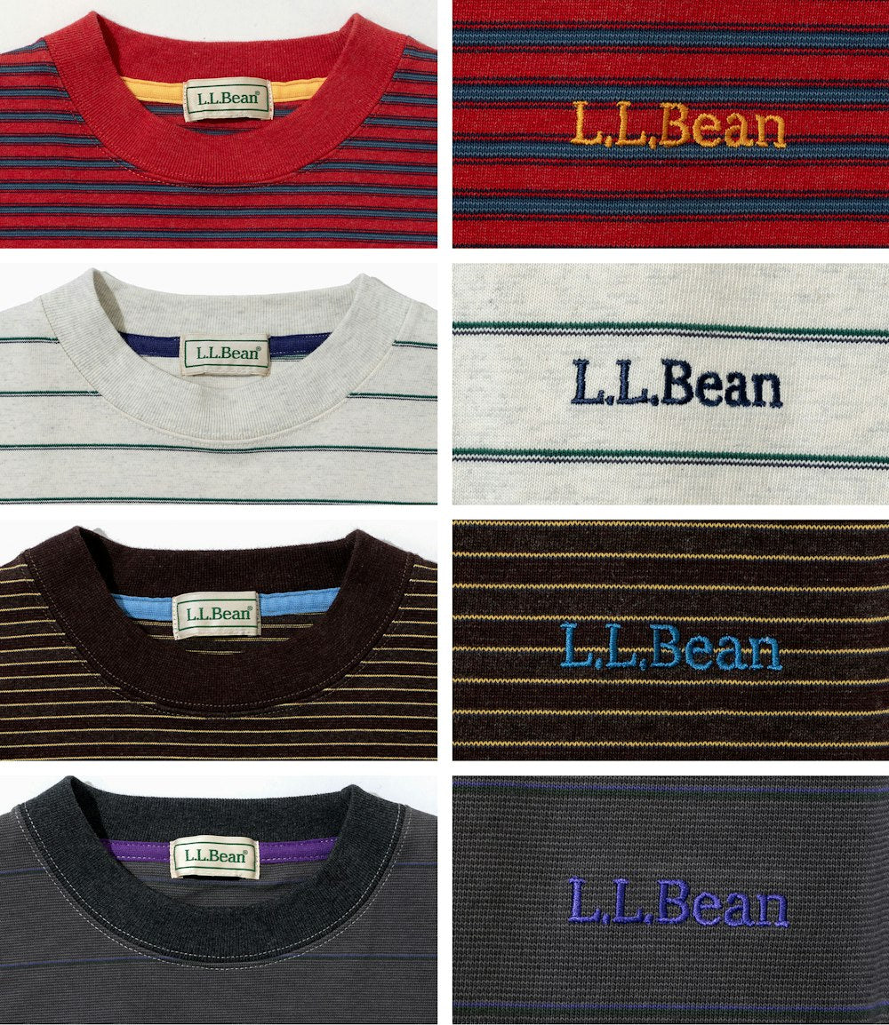 L.L.Bean JAPAN EDITION Women's Union Long-Sleeve Stripe Tee