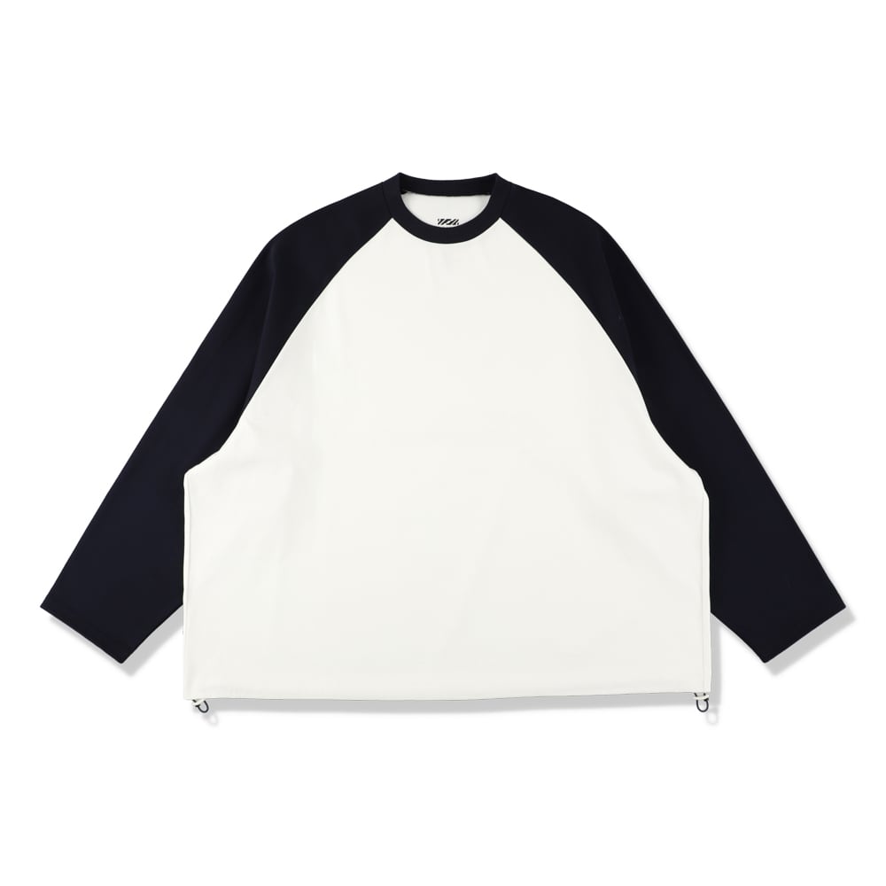 is-ness BALLOON RAGLAN LONG SLEEVE T SHIRT