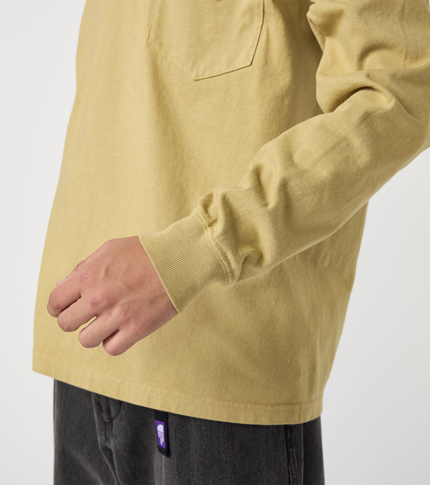 THE NORTH FACE PURPLE LABEL 8oz Field Long Sleeve Pocket Tee