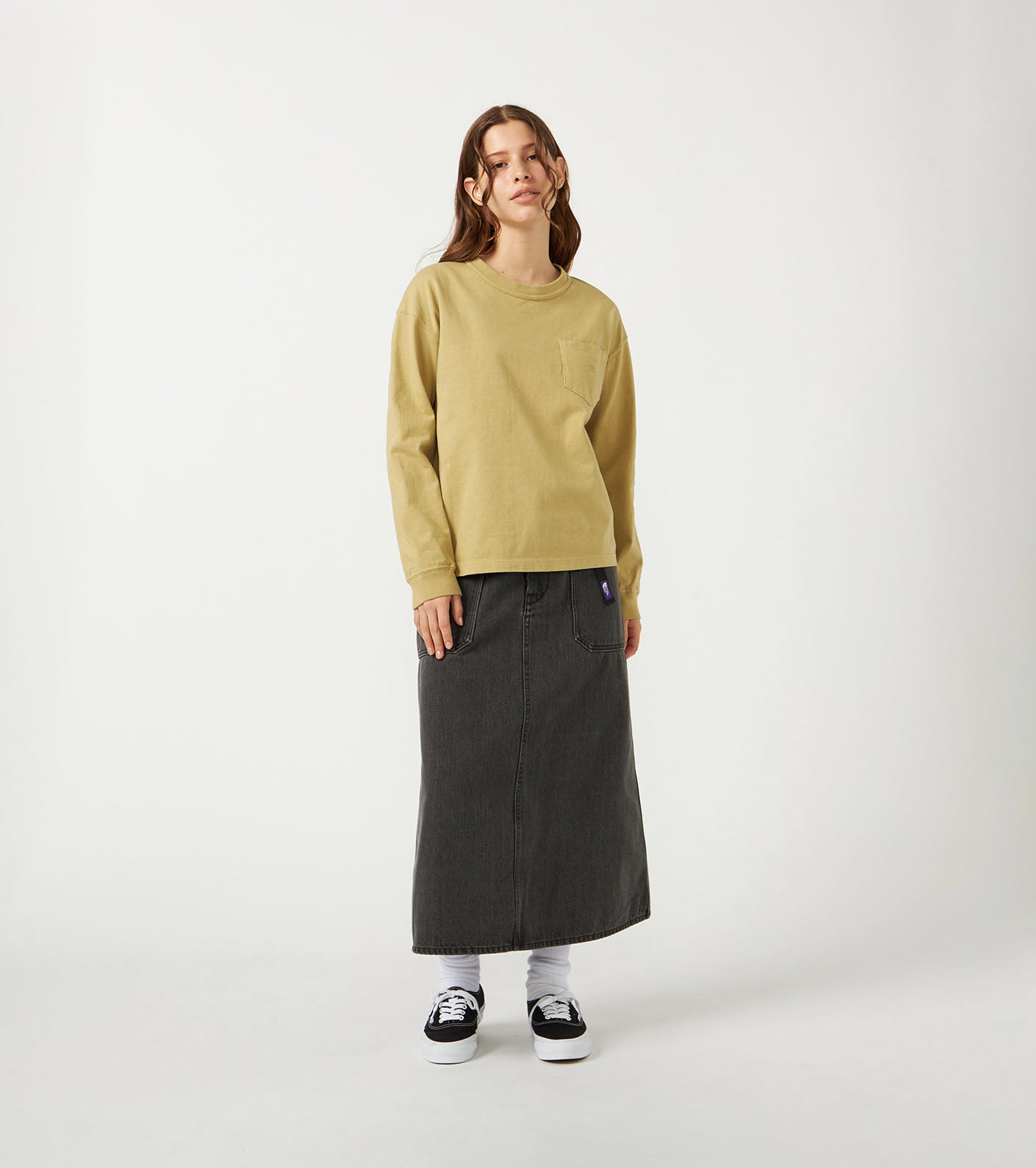 THE NORTH FACE PURPLE LABEL 8oz Field Long Sleeve Pocket Tee