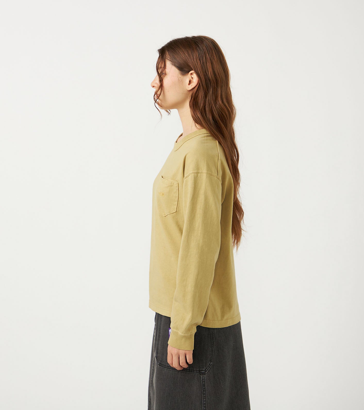 THE NORTH FACE PURPLE LABEL 8oz Field Long Sleeve Pocket Tee