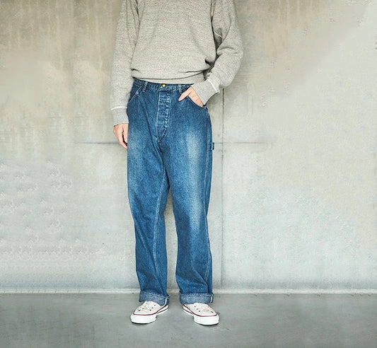orSlow M PAINTER PANTS DENIM USED