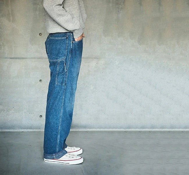 orSlow M PAINTER PANTS DENIM USED