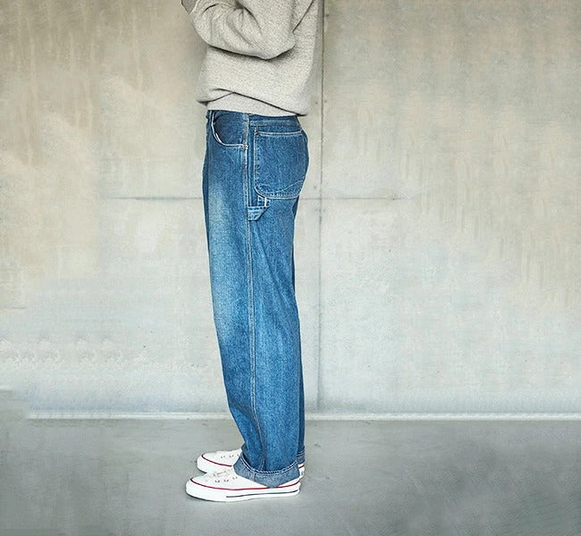 orSlow M PAINTER PANTS DENIM USED