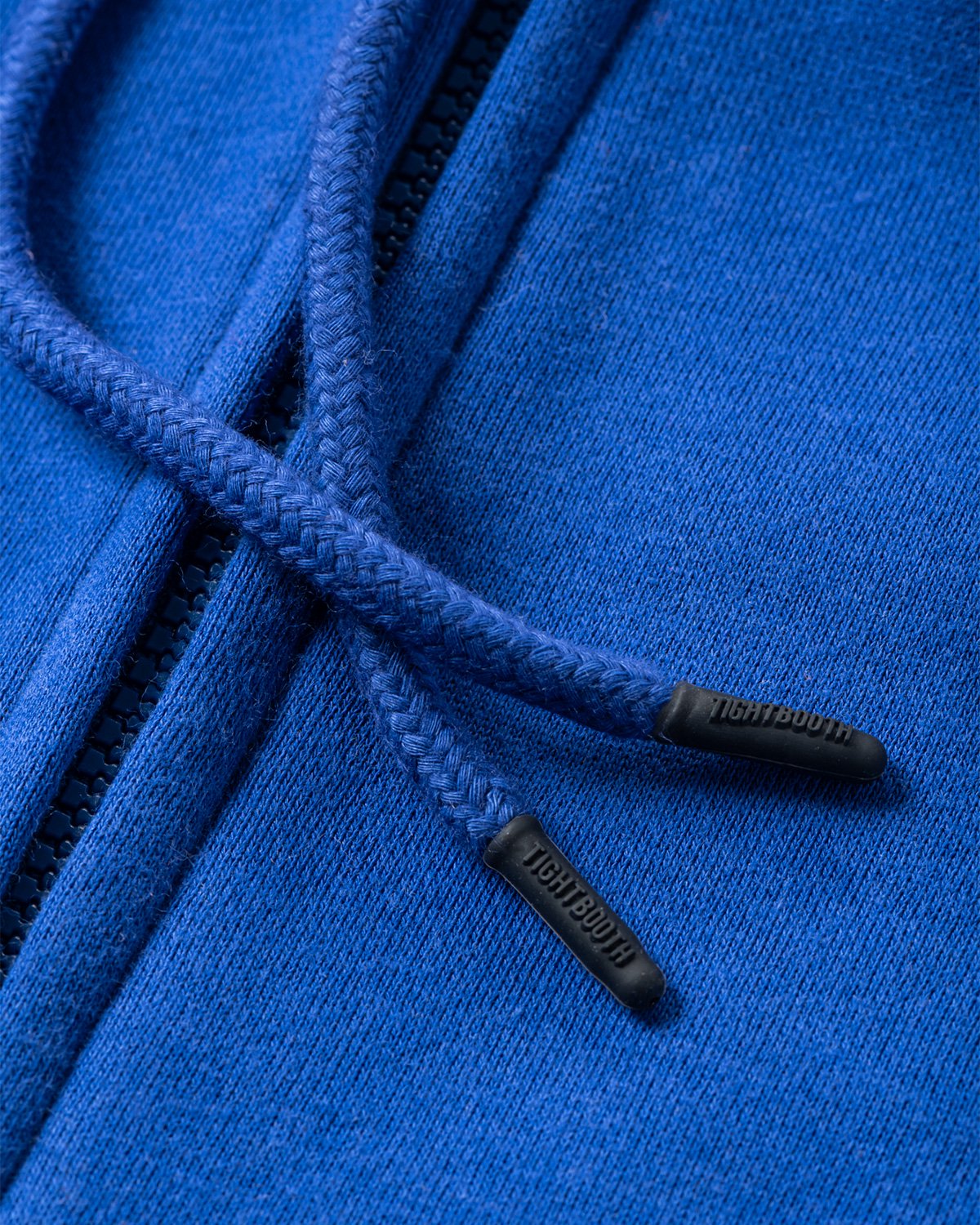 TIGHTBOOTH LOGO ZIP HOODED SWEAT SHIRT