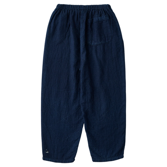Porter Classic SEA ISLAND SASHIKO PEACE PANTS (LIMITED)