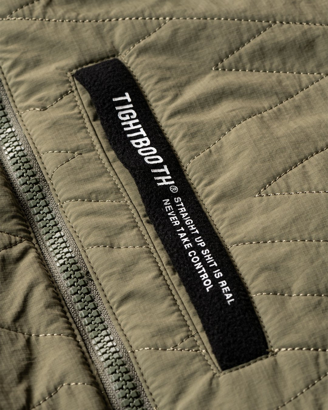 TIGHTBOOTH T QUILT FLEECE JACKET