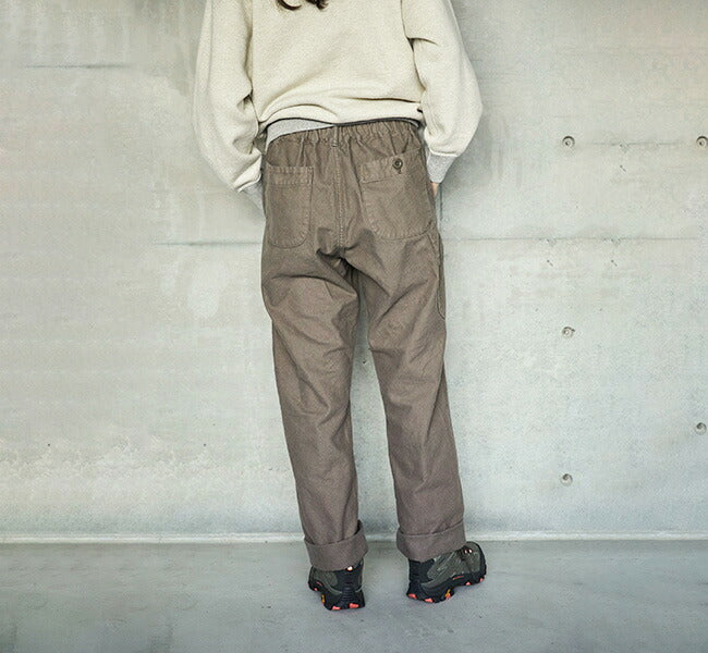 orSlow FRENCH WORK PANTS rose gray