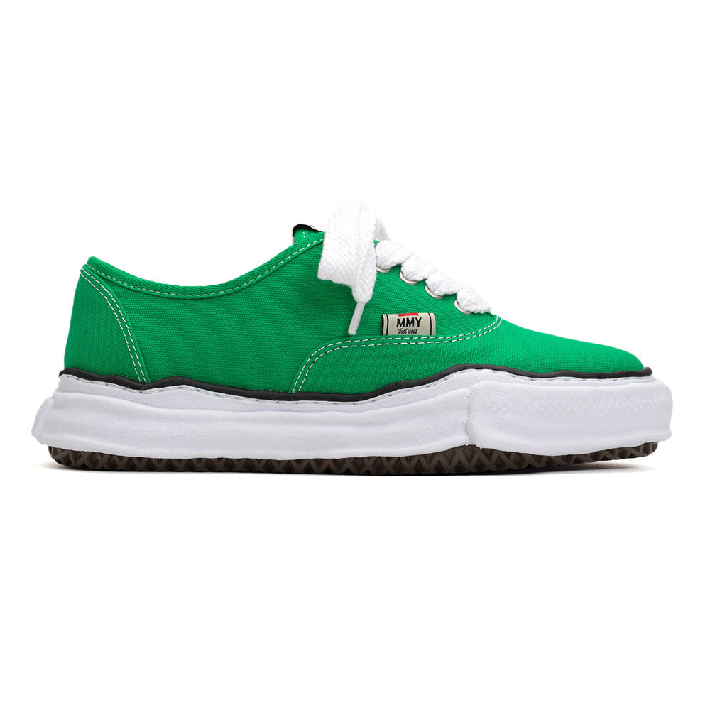 Maison MIHARA YASUHIRO BAKER Original Sole Canvas Lowtop Sneaker GREEN