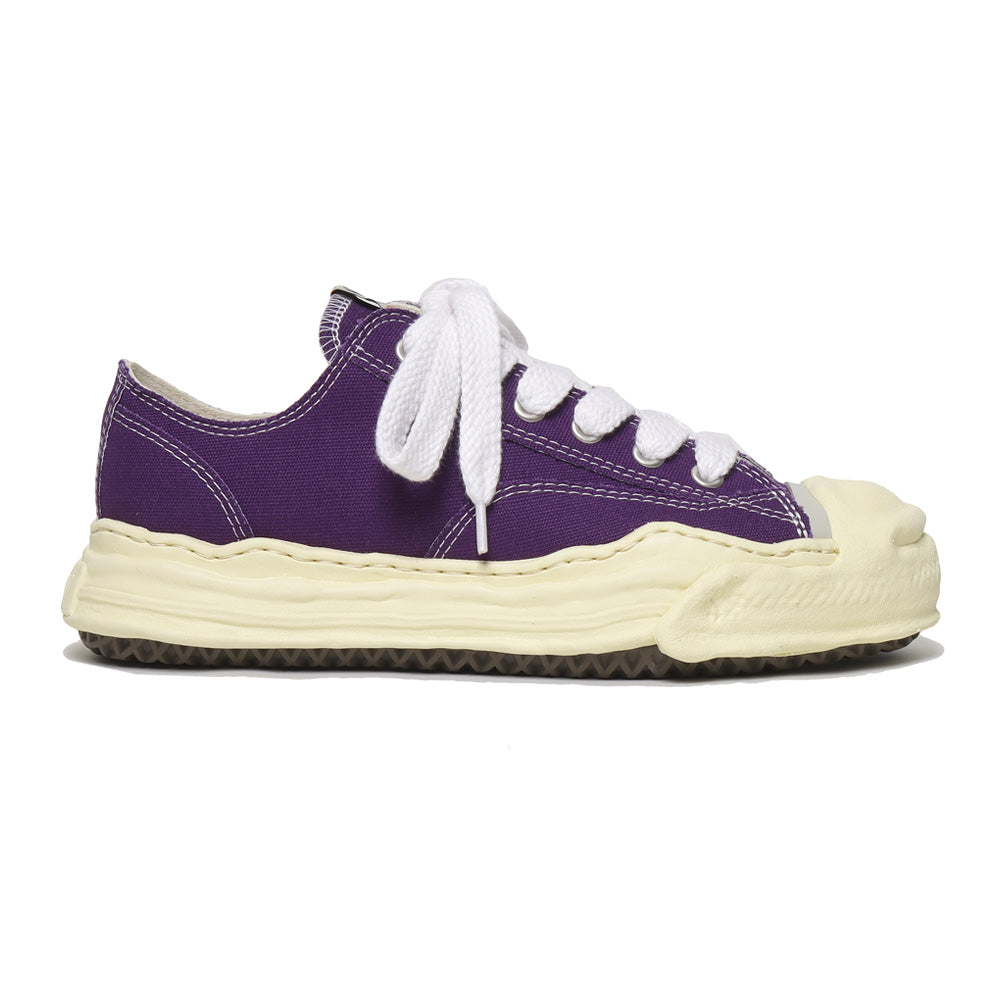 Maison MIHARA YASUHIRO HANK Low Vintage Original Sole Canvas Lowtop Sneaker PURPLE