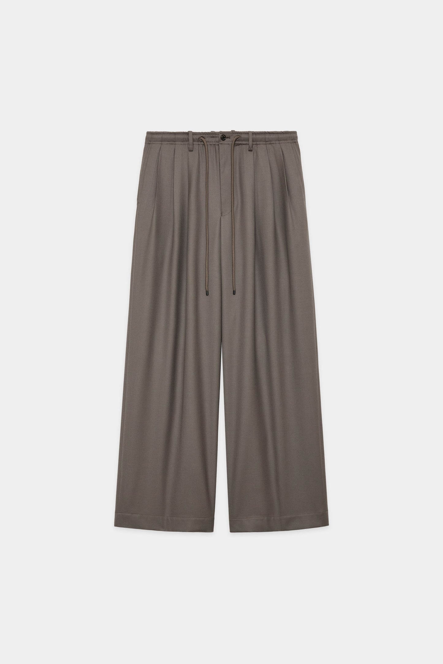 MARKAWARE TRIPLE PLEATED EASY TROUSERS