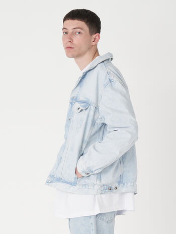 Levi's Japan SILVERTAB™ Trucker Jacket Light Indigo STONEWASH