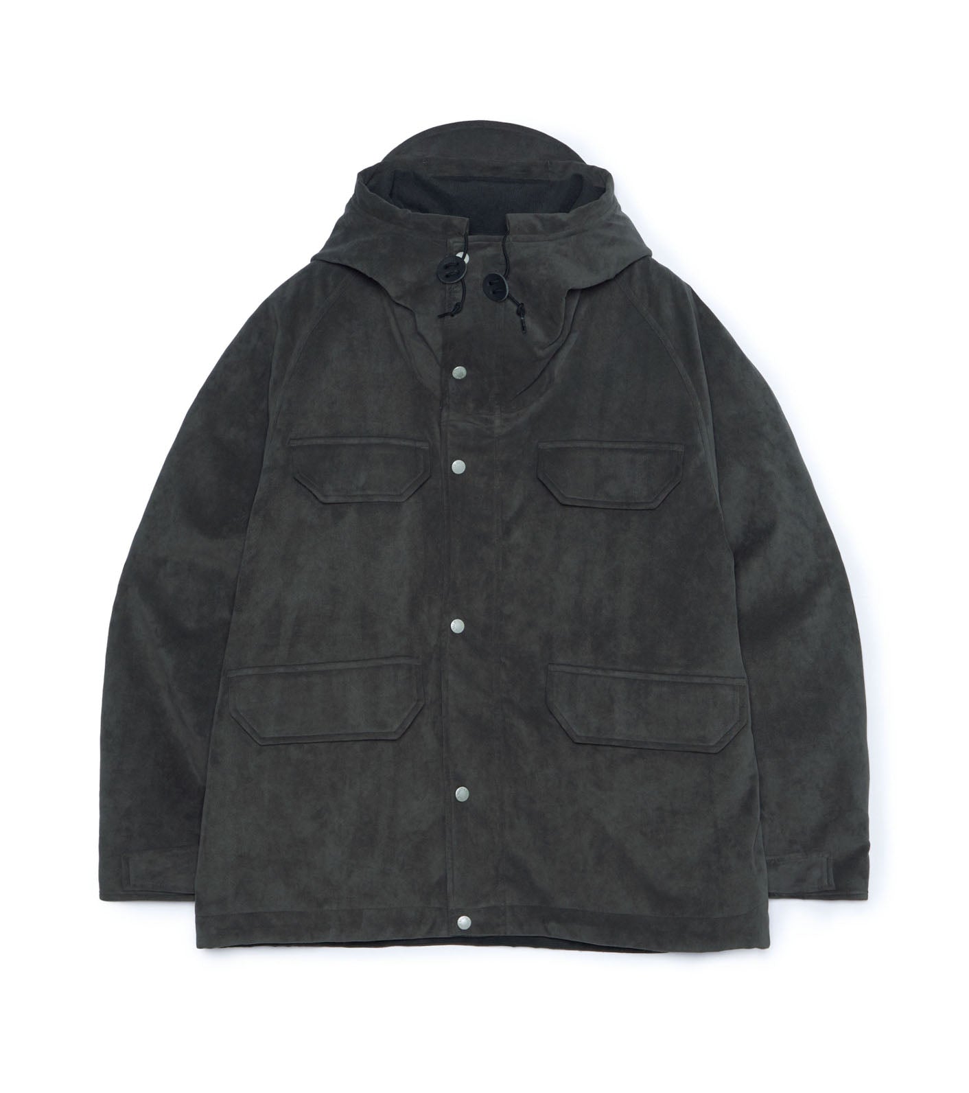 Purple Label Synthetic Leather Mountain Parka
