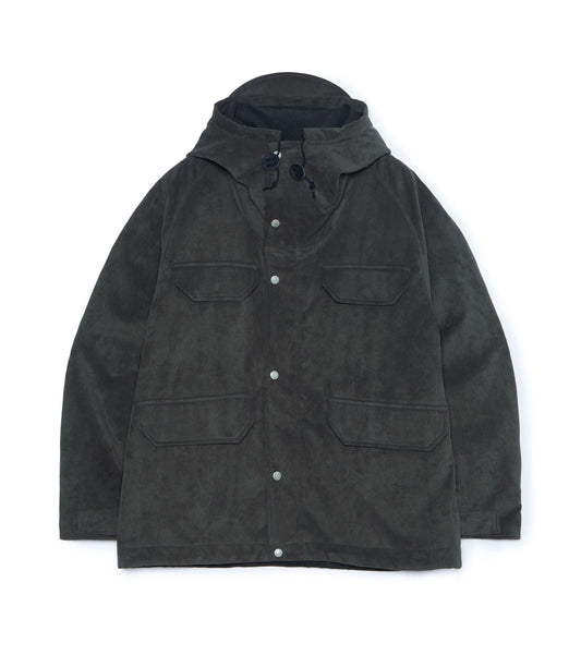 Purple Label Synthetic Leather Mountain Parka