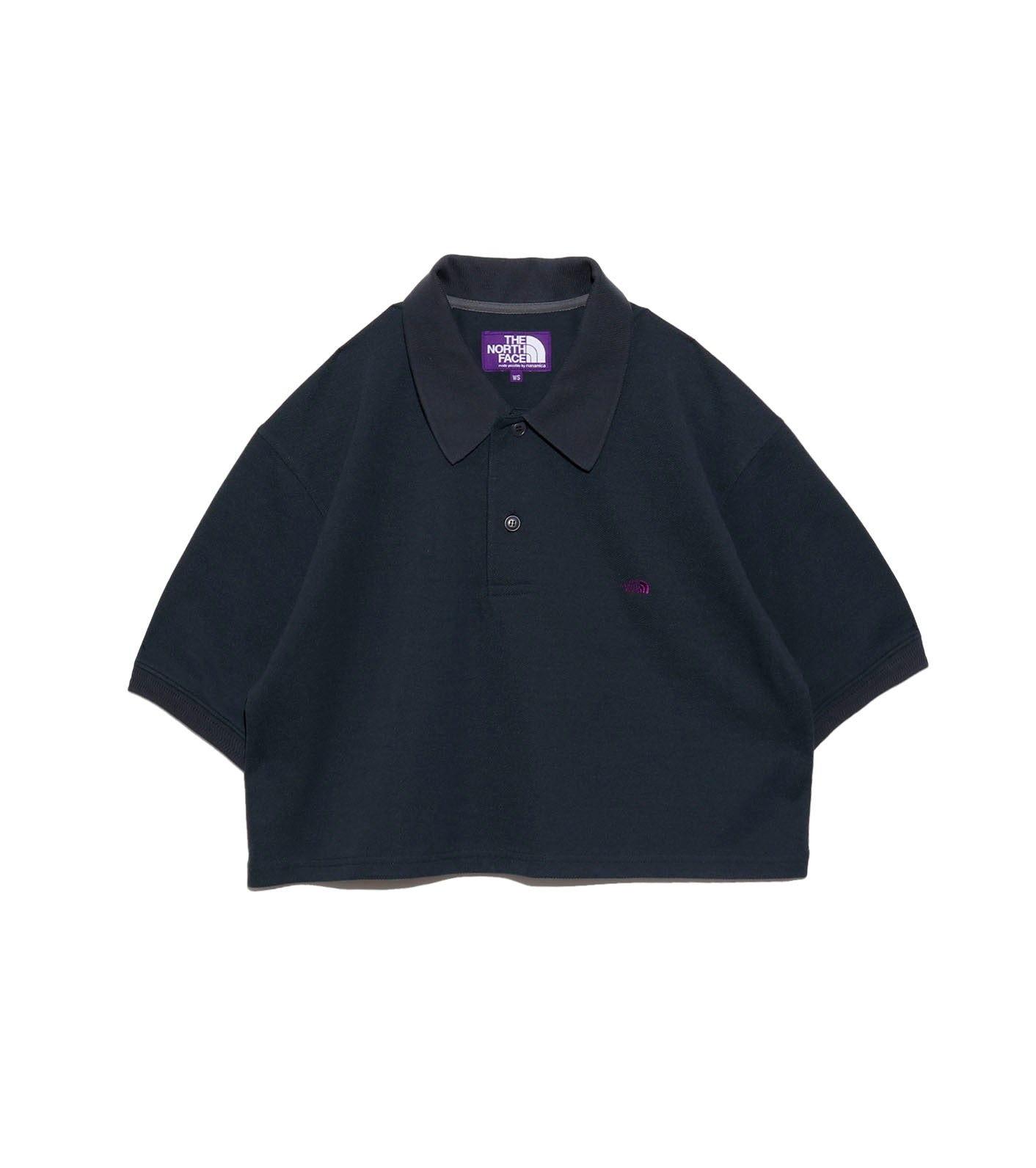 THE NORTH FACE PURPLE LABEL Moss Stitch Field Cropped Polo